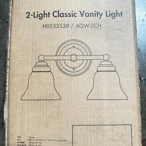 7 pandas  2-Light Classic Vanity Lights